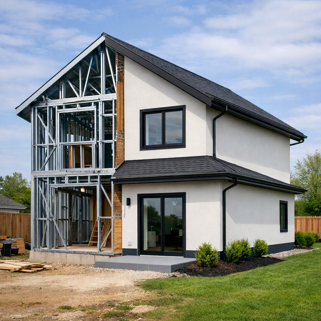 Construção em Steel Frame