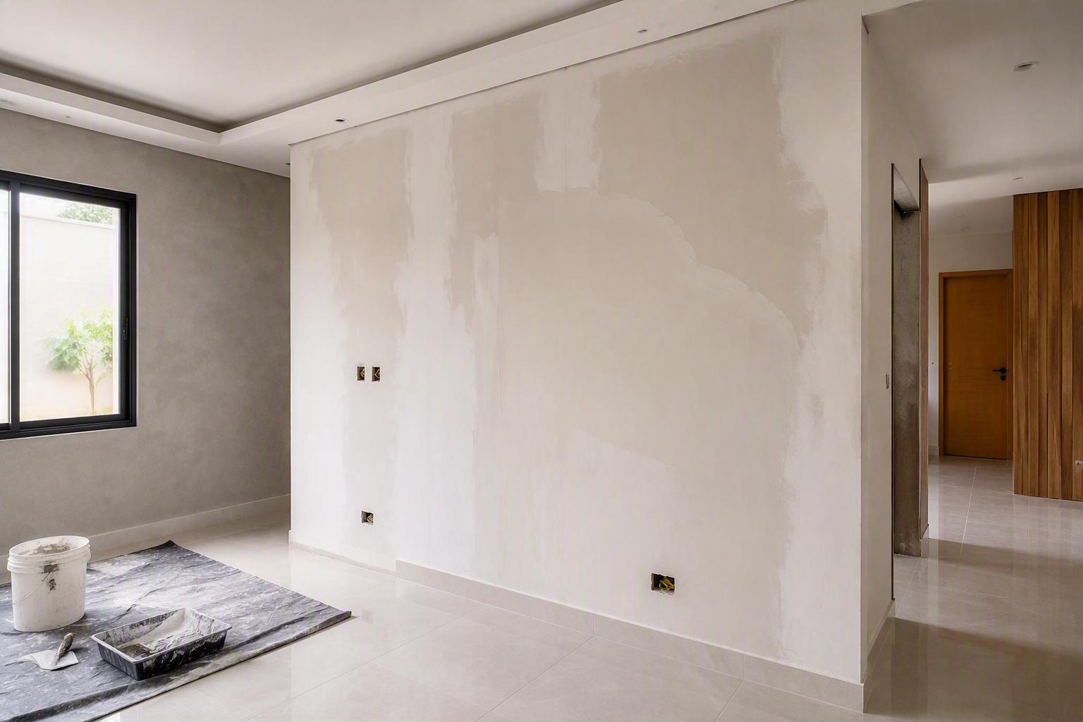Massa Flex aplicada — Aracor Tintas