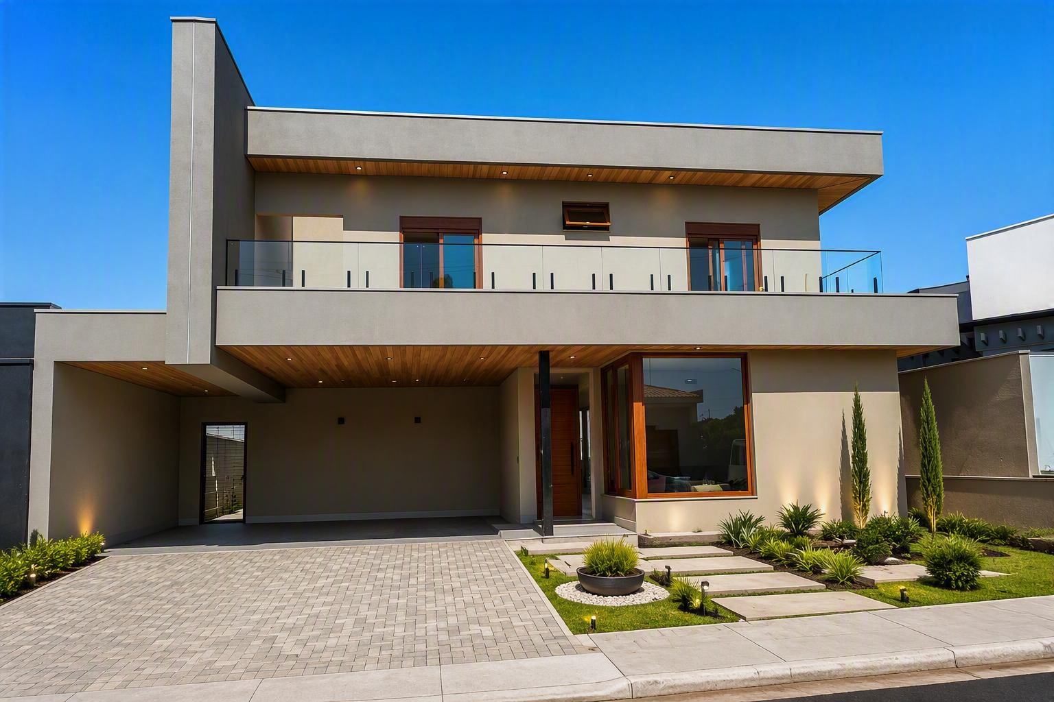 Casa construída em Steel Frame